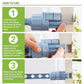 Space Saving Window Drying Rack