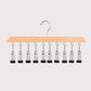 🧺 🌿 Wooden Multi‑Clip Organizer – No‑slip & holds 10 items ✨