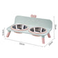 📢📢50% OFF !! ⏰Elevated Detachable Pet Double Bowls