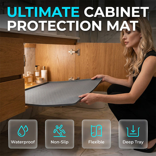 Multi-Functional Silicone Under Sink Mat