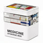 Large Medicine Storage Box – Multi-Layer Divided Compartments, Portable Family First Aid & Pill Organizer💊📦