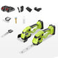 🌿 2-in-1 Cordless Grass Shear & Hedge Trimmer: 1300 RPM, 45° Head, 2 Batteries, Lightweight