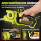 🌿 2-in-1 Cordless Grass Shear & Hedge Trimmer: 1300 RPM, 45° Head, 2 Batteries, Lightweight