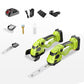 🌿 2-in-1 Cordless Grass Shear & Hedge Trimmer: 1300 RPM, 45° Head, 2 Batteries, Lightweight