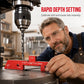 🛠️ Aluminum Setup Blocks – Laser-Etched, Anodized & Precise – For Table Saws, Router Tables & Drill Presses 🔧