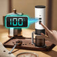 ⏳Time-Limited Special⏰ Portable Espresso Maker – digital display, Type-C rechargeable, 90ml tank & 120ml cup. Enjoy fresh hot coffee anywhere! 🛡️💪