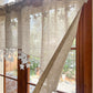 Versatile Country Style Curtain with Star Lace Trim⭐️
