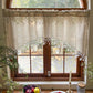 Versatile Country Style Curtain with Star Lace Trim⭐️