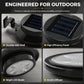 ☀️Only £ 7.99！！💡  Light Up Gutters, Fences & Garden Walls — Solar-Powered Outdoor LEDs With No Mains Wiring Needed 🏡✨
