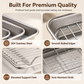 Rectangular Stainless Steel Baking Tray With Wire Cooling Rack