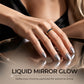 📢📢BUY 1 GET 1 FREE !! ⏰ No-Bake Nail Polish — Galaxy Chrome Silver, Quick Air-Dry, No UV Lamp
