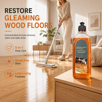 Floor Cleaner Liquid for Tile Floor Care & Stain Removal