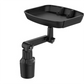 🚗 Car Cup Holder Tray: 360° Swivel, Extendable Surface, Phone Slot, Tool-Free Install