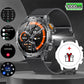 ⌚ Smart Watch: 1000mAh Battery, 1.7" HD Display, 100+ Sports Modes, LED Flashlight, Interchangeable Straps