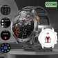 ⌚ Smart Watch: 1000mAh Battery, 1.7" HD Display, 100+ Sports Modes, LED Flashlight, Interchangeable Straps