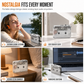 📼 🔄 Transparent Cassette Player – Tape to MP3 Converter, Type-C & Hi-Fi Stereo – Nostalgia Meets Modern Tech 🎵