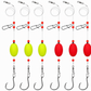 🎣Cast Ready: Surf Fishing Rig 6-Pack With Floats – Multi-Species, Beach-Ready🐟✨