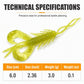 🦐 🎣 Realistic Shrimp Soft Lures – Lifelike Action, Scent Infused, Glow Visible ✨