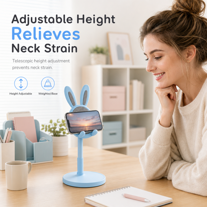 ✨Only £ 6.99！！🐰Cute Bunny Desktop Phone Stand
