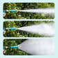 🌿 Adjustable Windproof Spray Gun: 5m Range, Ceramic Nozzle, Retractable Shield, Fine Mist