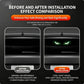Solar Powered LED Car Warning Light