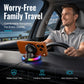 📱Universal Car Wireless Charging Phone Mount with RGB Light