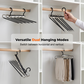 👖 Multi-Layer Space-Saving Pants Hanger – Vertical Closet Organizer for Jeans, Trousers, Scarves & Ties, Compact Wardrobe Storage Rack ✨