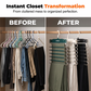 👖 Multi-Layer Space-Saving Pants Hanger – Vertical Closet Organizer for Jeans, Trousers, Scarves & Ties, Compact Wardrobe Storage Rack ✨