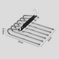 👖 Multi-Layer Space-Saving Pants Hanger – Vertical Closet Organizer for Jeans, Trousers, Scarves & Ties, Compact Wardrobe Storage Rack ✨