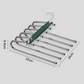 👖 Multi-Layer Space-Saving Pants Hanger – Vertical Closet Organizer for Jeans, Trousers, Scarves & Ties, Compact Wardrobe Storage Rack ✨