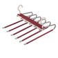 👖 Multi-Layer Space-Saving Pants Hanger – Vertical Closet Organizer for Jeans, Trousers, Scarves & Ties, Compact Wardrobe Storage Rack ✨