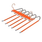 👖 Multi-Layer Space-Saving Pants Hanger – Vertical Closet Organizer for Jeans, Trousers, Scarves & Ties, Compact Wardrobe Storage Rack ✨