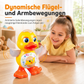 🦆Electric Singing & Dancing Cartoon Duck Toy – Flapping Wings, Colorful LED Lights & Cheerful Rhythms, Interactive Musical Baby Toy for Toddlers Kids