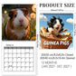 🗓️🔥2027 Funny Adorable Guinea Pig Wall Calendar