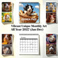🗓️🔥2027 Funny Adorable Guinea Pig Wall Calendar