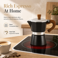 Classic Italian Moka Pot for Home Use