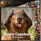 Funny Capybara Calendar 2027