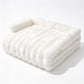 🐾 Plush Pet Furniture Protector: Faux Fur, Anti-Scratch, Non-Slip Back, Quilted