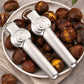 🔥 50% OFF! 🌰 Stainless Steel Chestnut Cracker – Open Chestnuts Easily with a Handy Lever-Assisted Design ✨