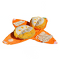 Hide & Seek Orange Plush Dog Toy