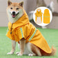 Reflective Windproof Hooded Dog Raincoat