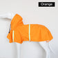 Reflective Windproof Hooded Dog Raincoat
