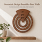 Circular Wooden Rotating Perpetual Calendar – Artistic, Interactive, Timeless ✨