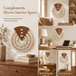 Circular Wooden Rotating Perpetual Calendar – Artistic, Interactive, Timeless ✨