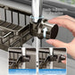 Organize Sinks Instantly! Rustproof Faucet Sponge Holder Rack