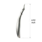 Stainless Steel Ingrown Toenail Clipper and Dead Skin Nipper 2 Piece Manicure Set