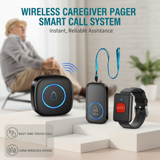 Wireless Caregiver Pager Smart Call System
