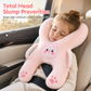 🚗 Kids Car Neck Pillow: H-Shape Head Support, Anti-Slump