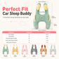 🚗 Kids Car Neck Pillow: H-Shape Head Support, Anti-Slump