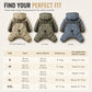 🐕 Winter Pet Jacket: Integrated Leash Ring, Fleece-Lined, Waterproof, Chafe-Free, XS-2XL